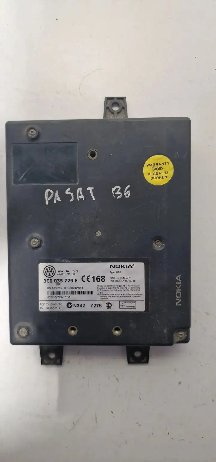 Volkswagen PASSAT B6 (2005 - 2010) 3C0035729E Блок GSM — фото 1
