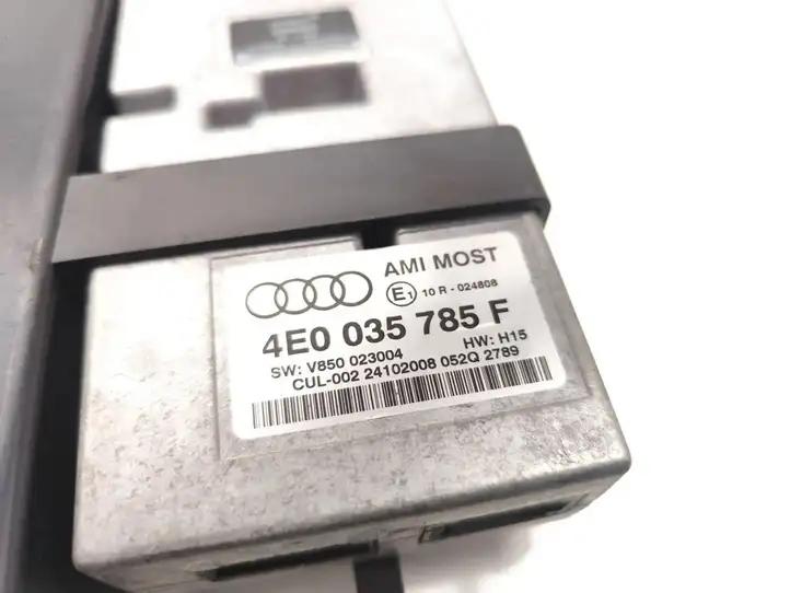 Audi A4 S4 B8 8K (2007 - 2011) 4E0035785F Контроллер мультимедийной системы — фото 6