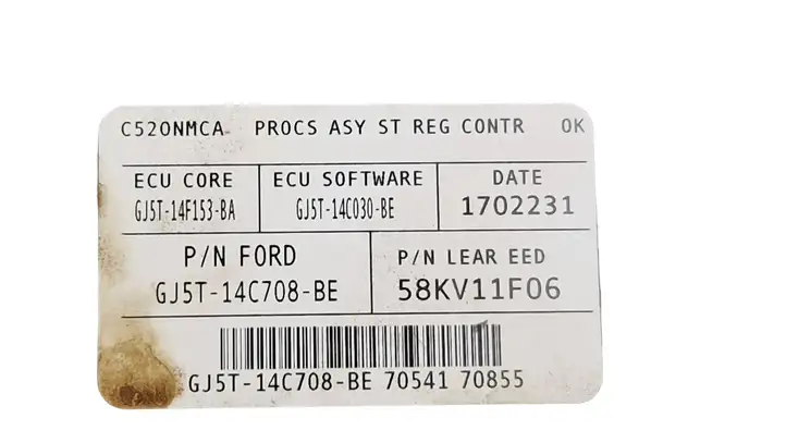 Ford Escape III (2013 - 2019) GJ5T14C708 Блок управления сиденьем — фото 4
