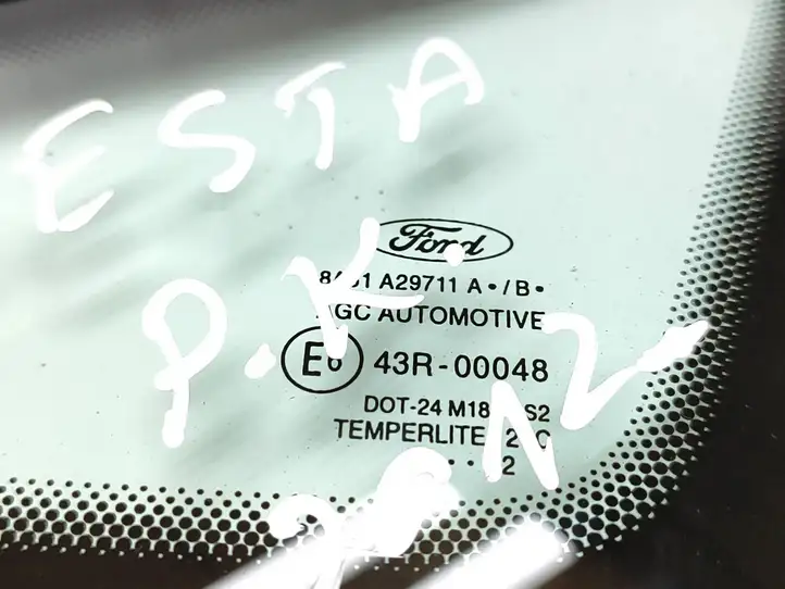 Ford Fiesta (2009 - 2012) 43R00048 Треугольное стекло кузова — фото 3