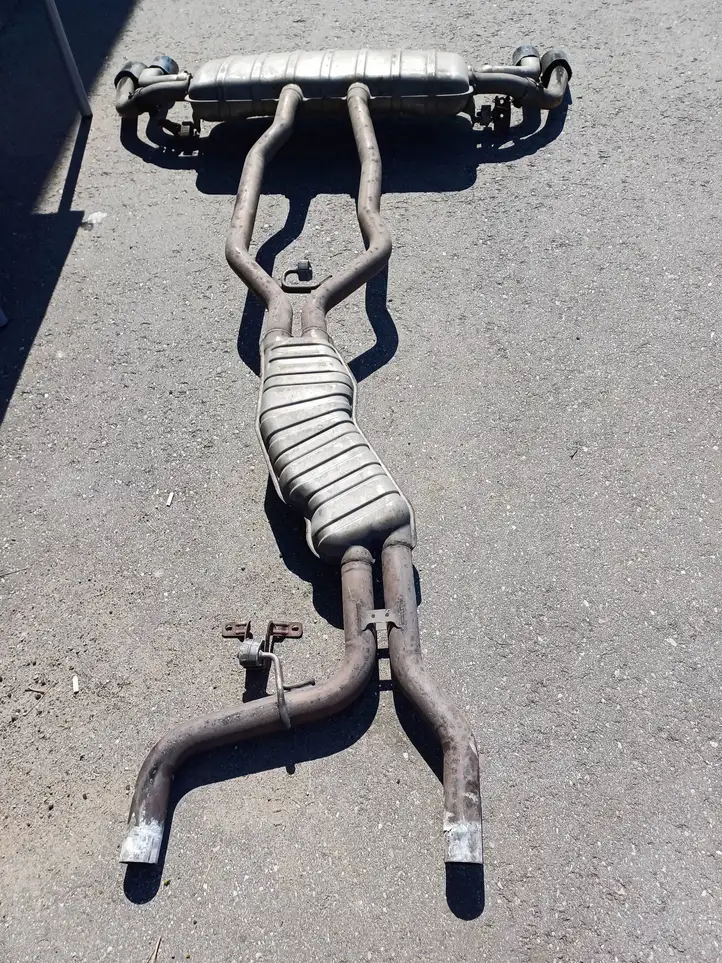 Porsche Cayenne (92A) (2011 - 2017) Глушитель — фото 2
