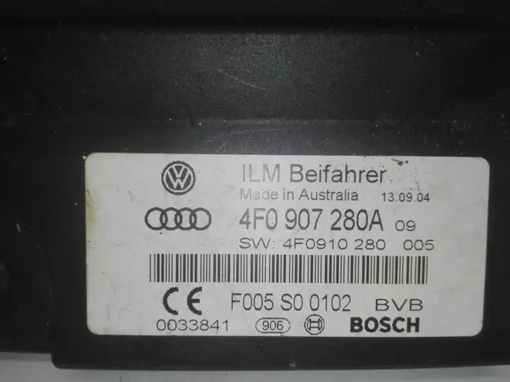 Audi A6 S6 C6 4F (2004 - 2008) 4F0907280A Блок управления электропитанием — фото 3