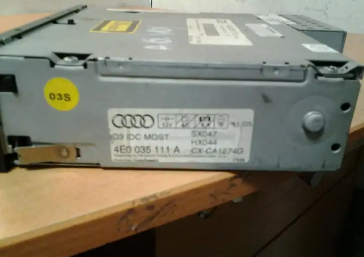 Audi A6 S6 C6 4F (2004 - 2008) 4E0035111A CD/DVD чейнджер — фото 5
