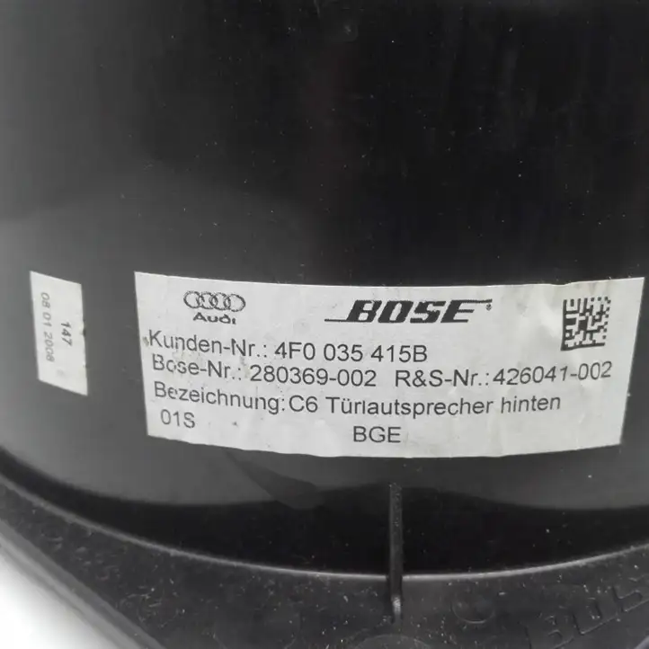 Audi A6 Allroad C6 (2006 - 2008) 4F0035415B Динамики задних дверей — фото 3