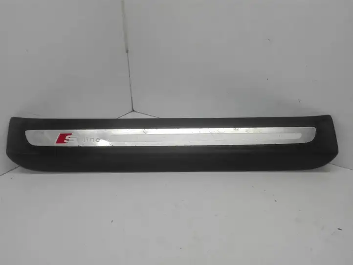 Audi Q7 4L (2005 - 2009) 4L0853376B Внутренняя отделка заднего порога — фото 1