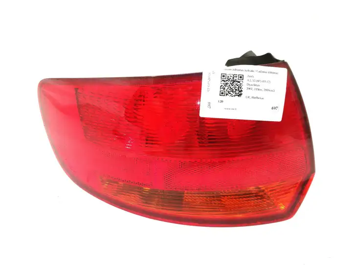 Audi A3/S3 8P (2004 - 2008) 8P4945095G Задний фонарь в кузове — фото 1