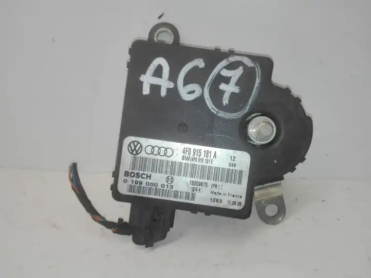 Audi A6 S6 C6 4F (2004 - 2008) 4F0915181A Прочие блоки управления — фото 1