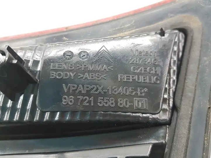 Citroen C4 (2011 - 2016) 967215588001 Задний фонарь в крышке багажника — фото 5