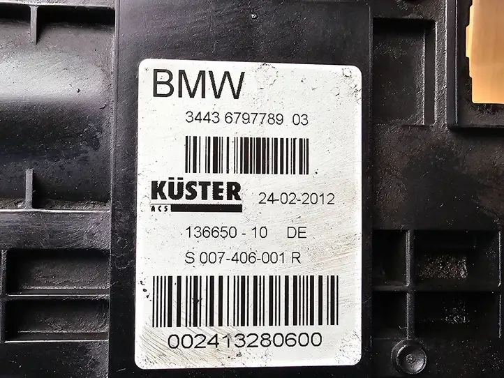 BMW 7 F01 (2008 - 2016) 6797789 Блок управления стояночным тормозом — фото 6