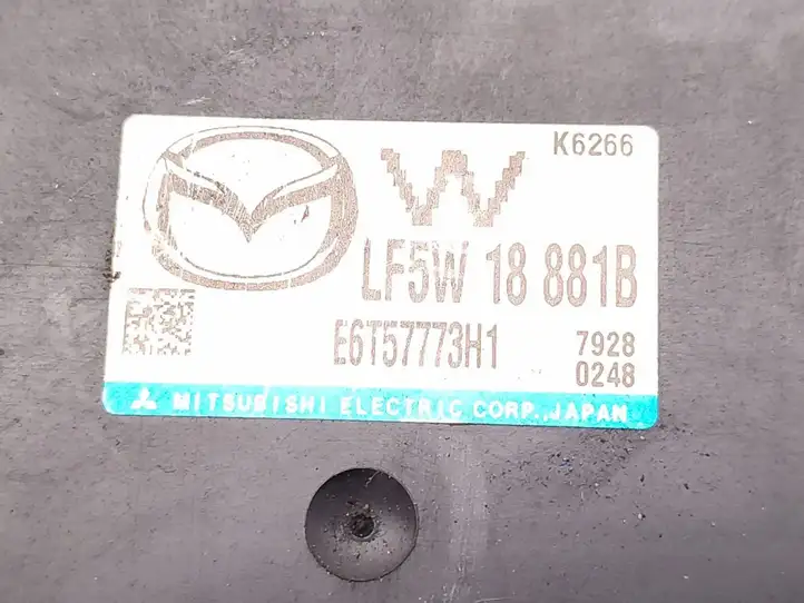 Mazda 5 (2005 - 2010) LF5W18881B Блок управления двигателем (ЭБУ) — фото 7