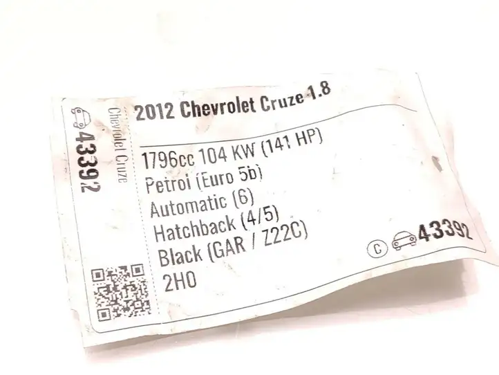 Chevrolet Cruze (2012 - 2015) 55566650 Лямбда-зонд — фото 7