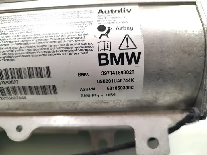 BMW 7 E65 E66 (2001 - 2008) 39714189302T Подушка безопасности пассажира — фото 5