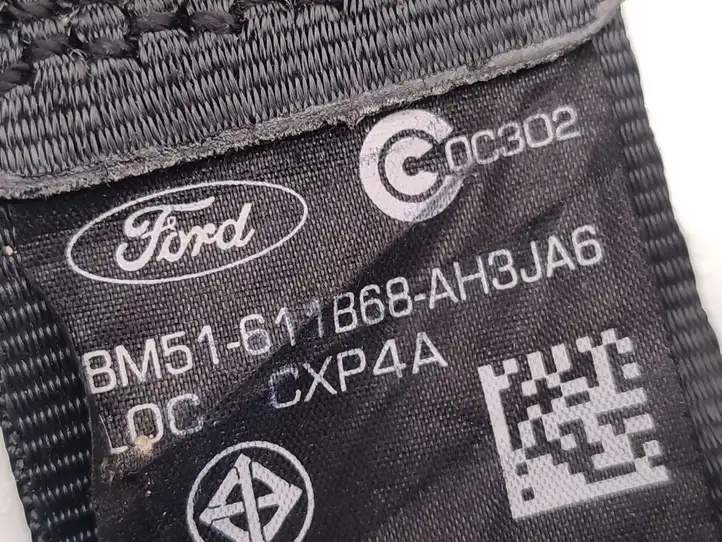 Ford Focus (2011 - 2015) BM51-611B68-AH3JA6 Задний ремень безопасности — фото 6