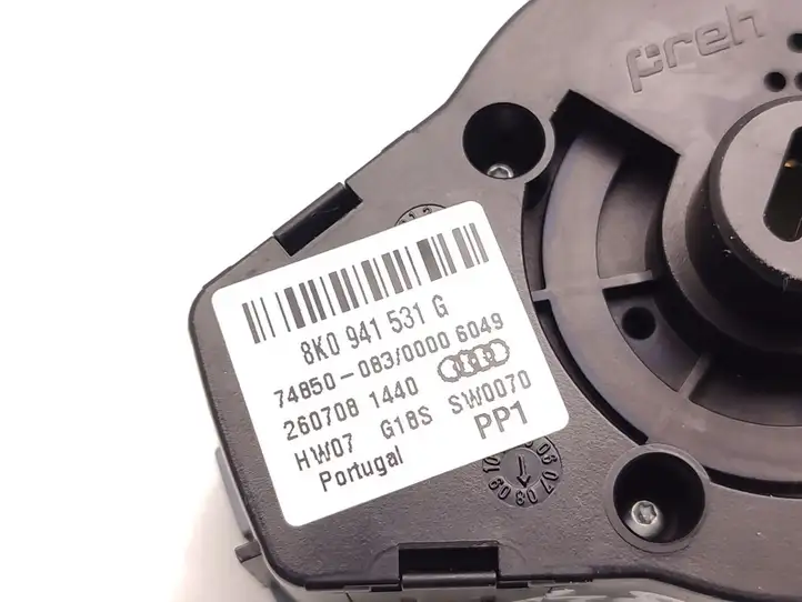 Audi A4 S4 B8 8K (2007 - 2011) 8K0941531G Включатель фонарей — фото 6