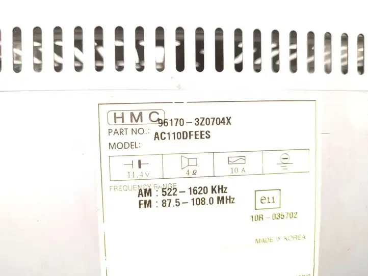 Hyundai i40 (2011 - ) 96170-3Z0704X Магнитола / мультимедийная система — фото 7