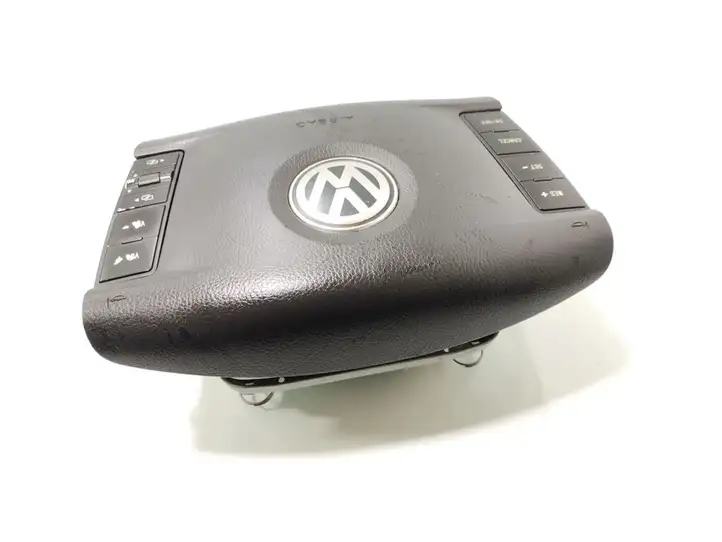 Volkswagen Touareg I (2002 - 2010) 7L6880201EB Подушка безопасности руля — фото 2
