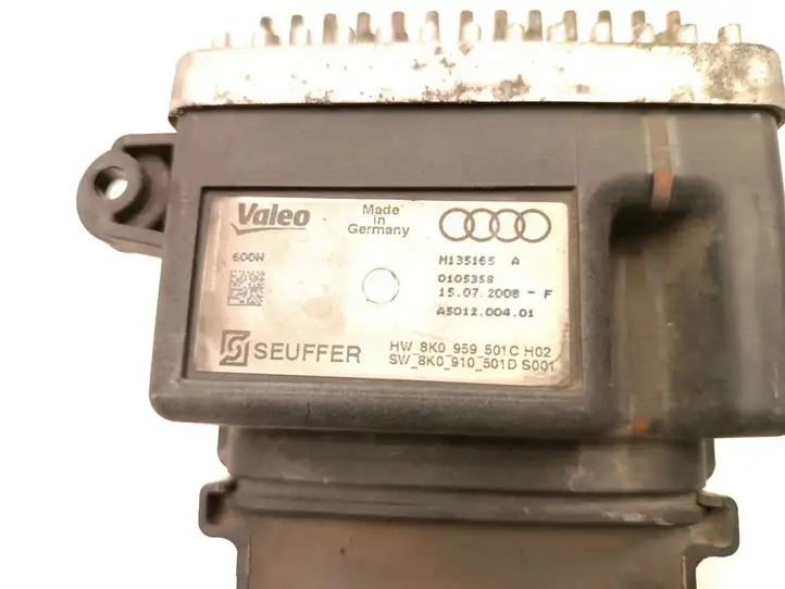 Audi A4 S4 B8 8K (2007 - 2011) 8K0959501C Блок управления вентилятором — фото 7