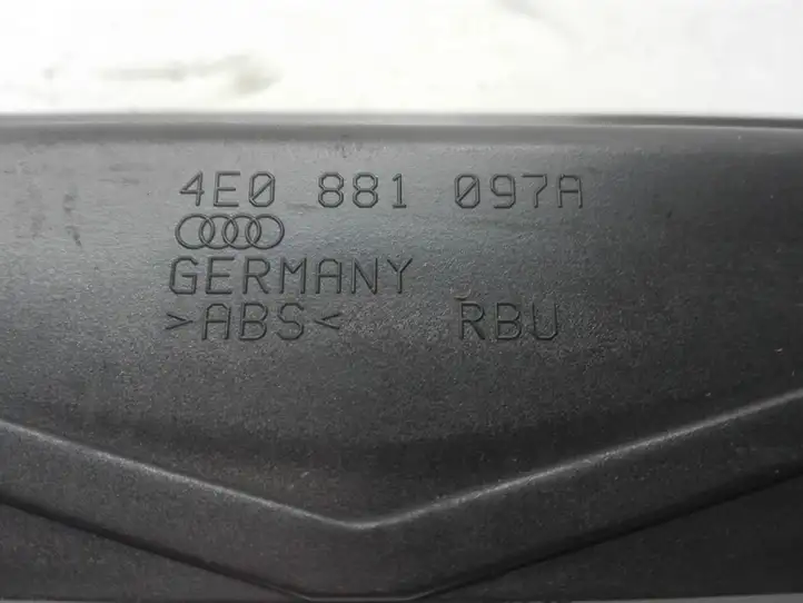 Audi A8 S8 D3 4E (2002 - 2005) 4E0881097A Отделка салазок сиденья водителя — фото 4