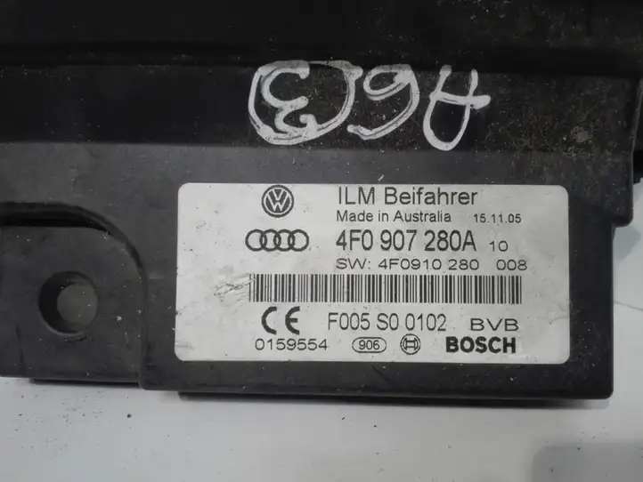 Audi A6 S6 C6 4F (2004 - 2008) 4F0907280A Блок управления электропитанием — фото 3