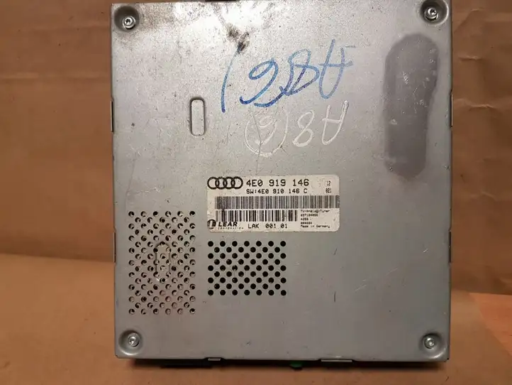 Audi A8 S8 D3 4E (2005 - 2007) 4E0919146 Модуль управления видео — фото 1