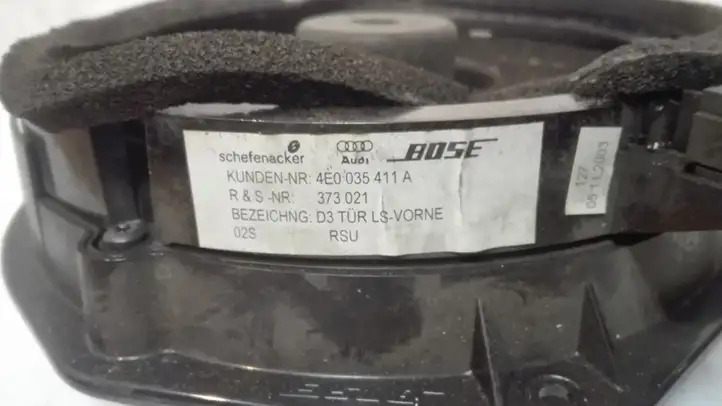 Audi A8 S8 D3 4E (2005 - 2007) 4E0035411A Динамики задних дверей — фото 6