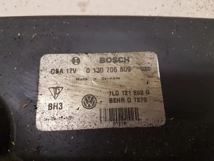 Volkswagen Touareg I (2002 - 2010) 7L0121203G Дифузор радиатора — фото 2