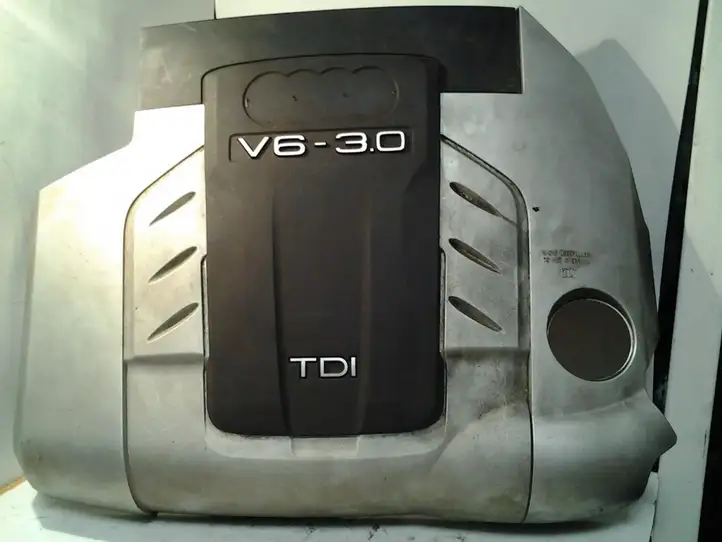 Audi Q7 4L (2005 - 2009) 4L0103925 Крышка двигателя декоративная — фото 1