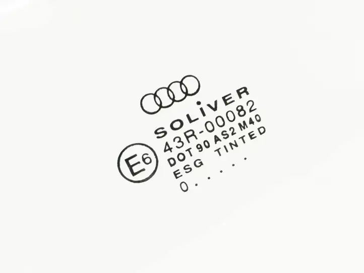 Audi A6 Allroad C5 (2000 - 2006) 43R00082 Стекло передней двери — фото 2
