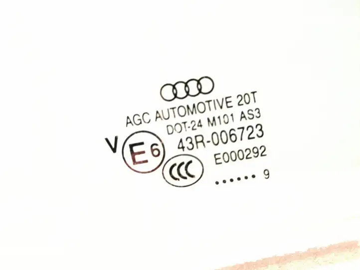 Audi Q5 SQ5 (2008 - 2012) DOT24M101AS3 Стекло задней двери — фото 2