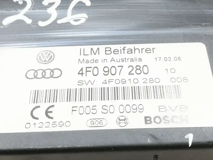Audi A6 S6 C6 4F (2004 - 2008) 4F0907280 Блок управления электропитанием — фото 4