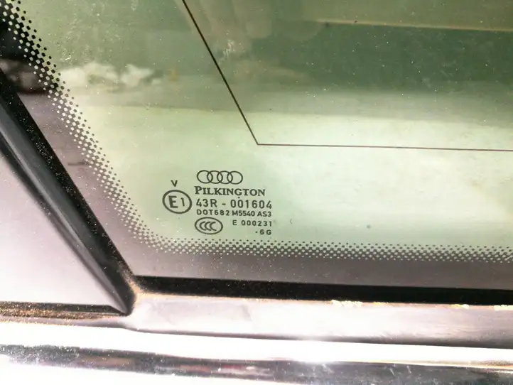 Audi Q7 4L (2005 - 2009) 4L0 Заднее боковое стекло — фото 3
