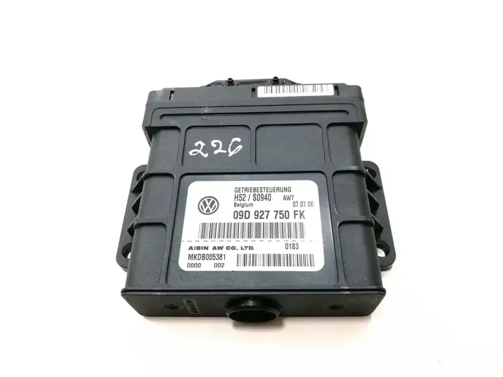 Audi Q7 4L (2005 - 2009) 09D927750FK Блок управления АКПП — фото 1