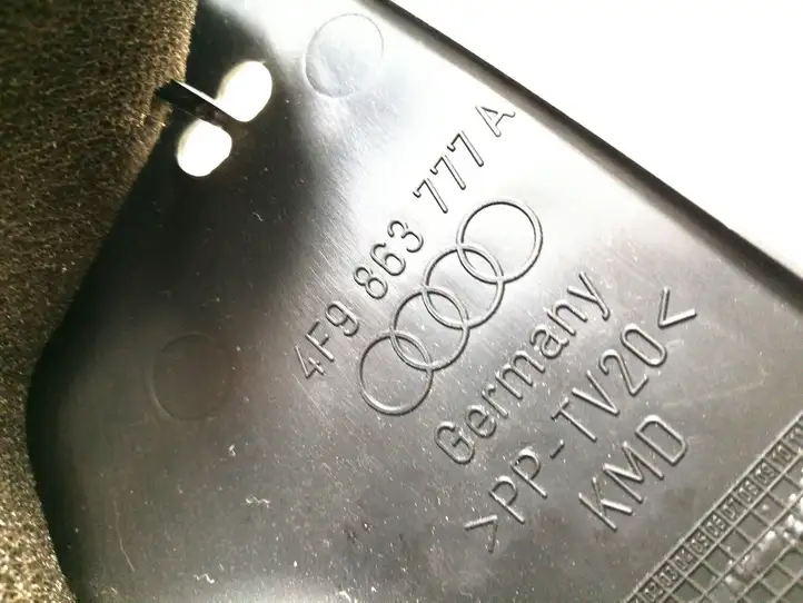 Audi A6 S6 C6 4F (2004 - 2008) 4F9863777A Прочая отделка багажника — фото 4