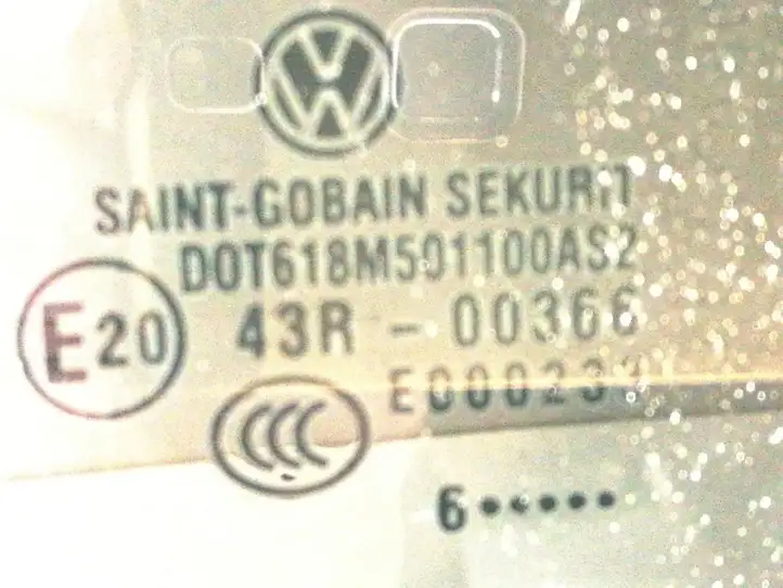Volkswagen Phaeton (2002 - 2008) DOT618M501100AS2 Форточка двери — фото 3