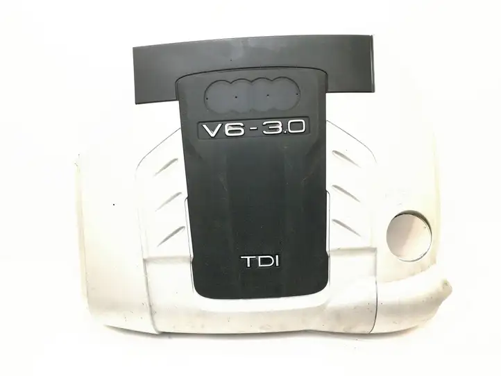 Audi Q7 4L (2005 - 2009) 4L0103925 Крышка двигателя декоративная — фото 2