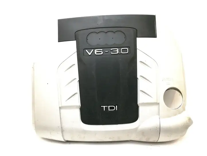 Audi Q7 4L (2005 - 2009) 4L0103925 Крышка двигателя декоративная — фото 3