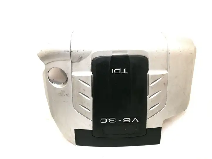 Audi Q7 4L (2005 - 2009) 4L0103925 Крышка двигателя декоративная — фото 3