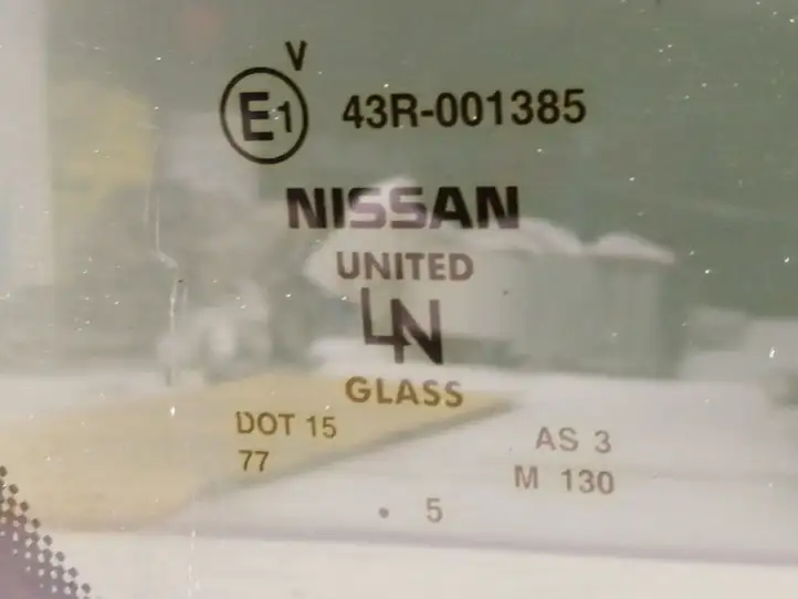 Nissan Pathfinder R51 (2005 - 2012) DOT15AS3 Заднее боковое стекло — фото 6