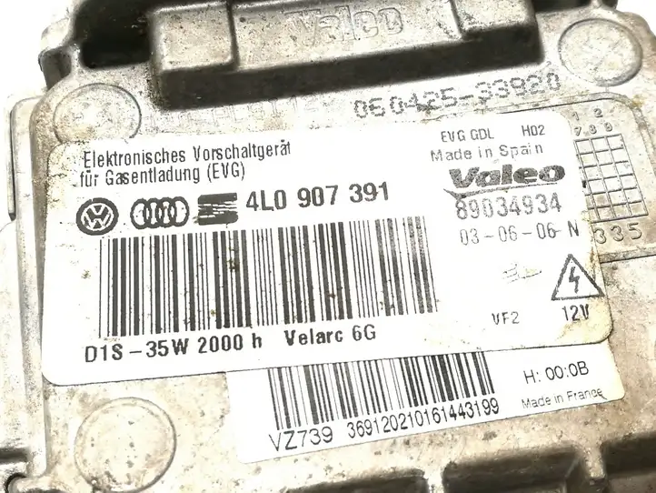 Audi Q7 4L (2005 - 2009) 4L0907391 Блок розжига ксенона — фото 4