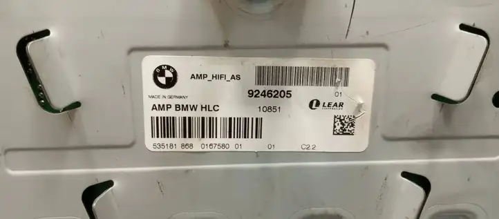 BMW 7 F01 (2008 - 2016) 9246205 Усилитель звука — фото 6