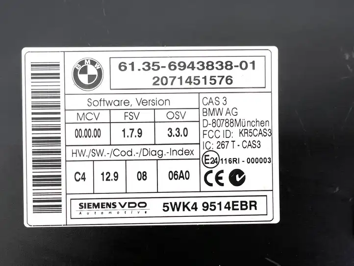 BMW X5 E70 (2006 - 2013) 7806976 Комплект системы зажигания — фото 9