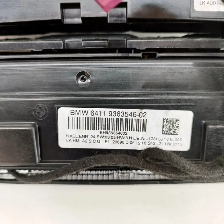 BMW 3 GT F34 (2013 - 2017) 9363546 Управление климат контролем — фото 9