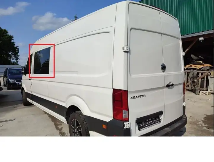 Volkswagen Crafter (2016 - ) 7c0847757ap Боковое стекло в середине кузова — фото 4