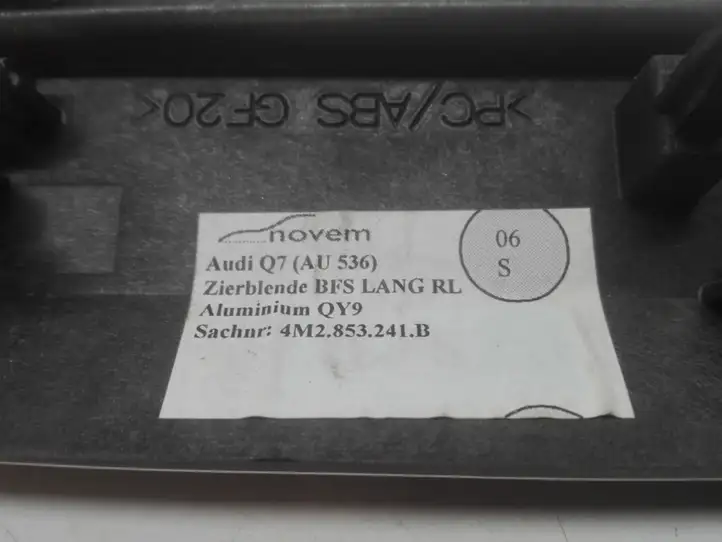 Audi Q7 4M (2015 - ) 4M2853241B Декоративная планка — фото 4