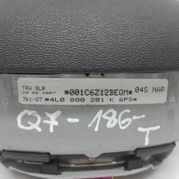 Audi Q7 4L (2005 - 2009) 4L0880201K Подушка безопасности руля — фото 4