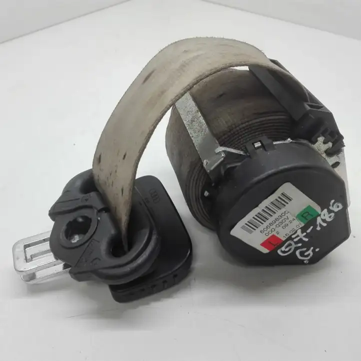 Audi Q7 4L (2005 - 2009) 4L0857811 Центральный ремень безопасности — фото 1