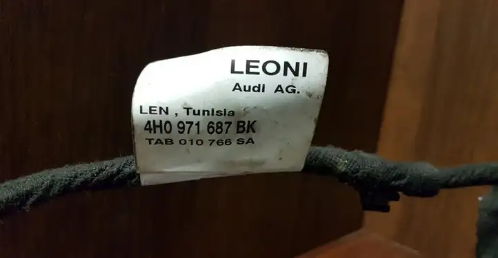 Audi A8 S8 D4 4H (2010 - 2014) 4H0971687BK Прочая электропроводка — фото 4