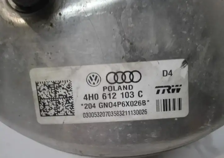 Audi A8 S8 D4 4H (2010 - 2014) 4H0612103C Вакуумный усилитель тормозов — фото 7