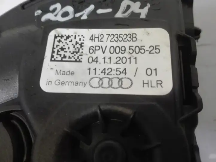 Audi A8 S8 D4 4H (2010 - 2014) 6PV00950525 Педаль акселератора — фото 3