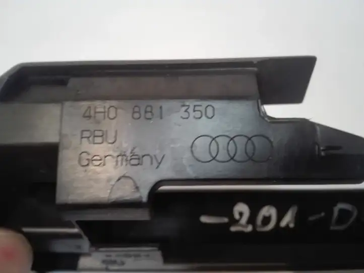 Audi A8 S8 D4 4H (2010 - 2014) 4H0881350 Прочие детали салона — фото 3
